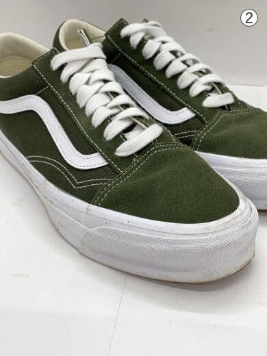 商品画像：VANS PREMIUM OLD SCHOOL LX/26cm/グレープリーフ/スウェード 7