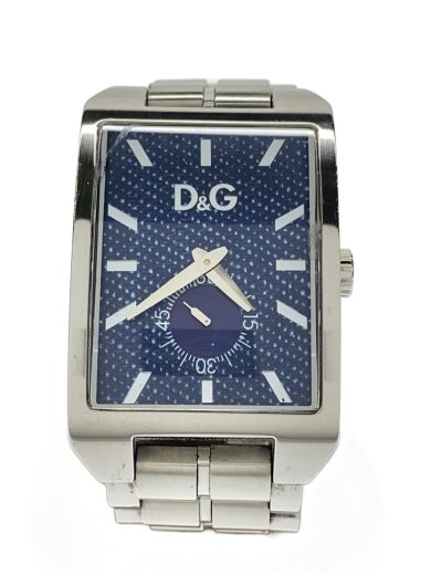 商品画像：クォーツ腕時計/アナログ/ステンレス/NVY/SLV/DW0638 1