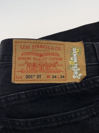 商品画像：×DENIM TEARS/ボトム/34/コットン/BLK/花柄/PC9-A1592-0003 4