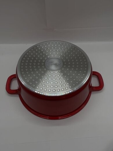 商品画像：ウォーターレスキャセロール/20cm/2.6L/RED/DSWL20-WHRE// 3