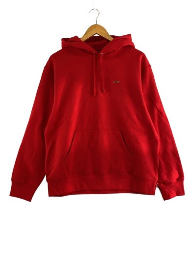 商品画像：Enamel Small Box Hooded Sweatshirt/S/コットン/RED// 1