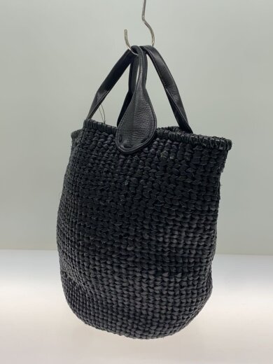 商品画像：AMICO BASKET TOTE/トートバッグ/レザー/BLK// 2