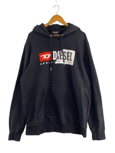 商品画像：S-GIRK-HOOD-CUTY/パーカー/XXL/コットン/BLK/シミ有り// 1