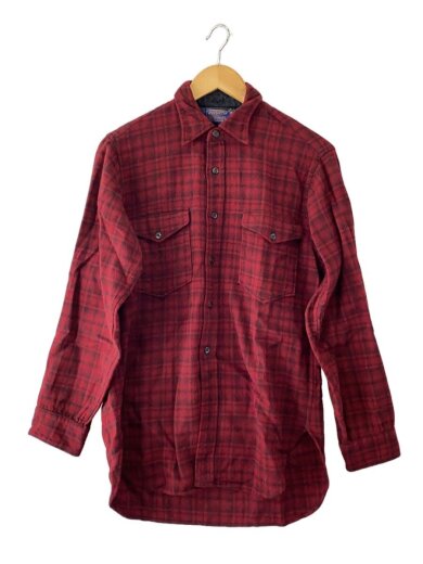 商品画像：60s/ウールチェックシャツ/15.5/RED// 1