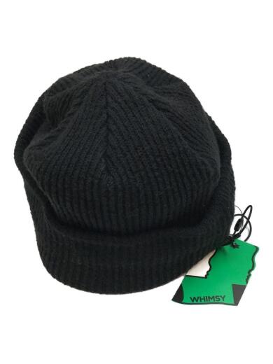 画像：WhimsyFINE GUAGE BEANIE/ビーニー/ニットキャップ/FREE/コットン/BLK/メンズ/1