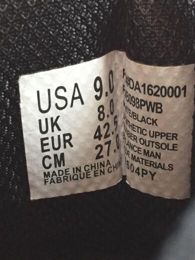 画像：DADAダダ/ハイカットスニーカー/27cm/WHT/FMB098PWB5