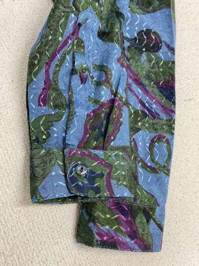 商品画像：SANT ANGELO/長袖シャツ/XXL/--/BLU/総柄 6