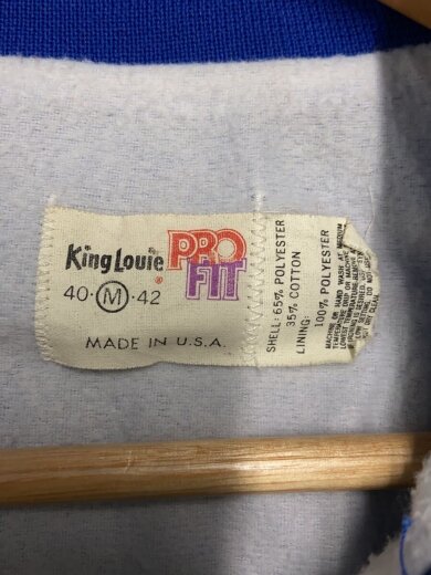 商品画像：スタジャン/M/ポリエステル/BLU/無地 3