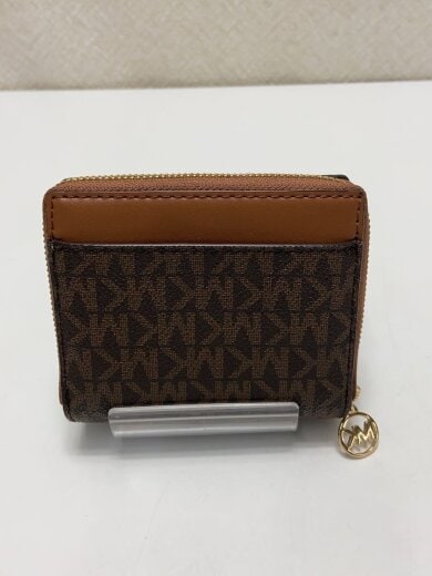 商品画像：2つ折り財布/PVC/BRW/総柄/レディース/35H3GTVF2B 2