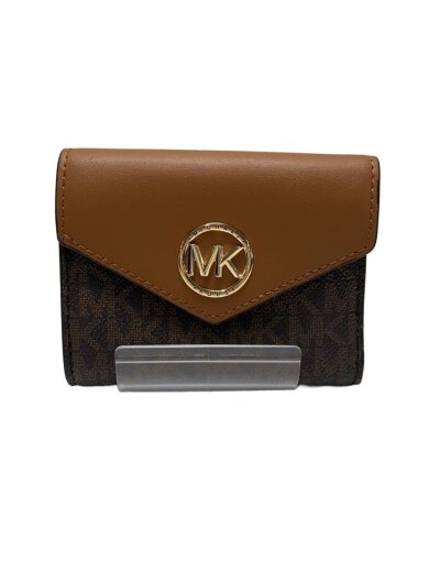 商品画像：3つ折り財布/レザー/BRW/レディース/34S1GNME6B 1