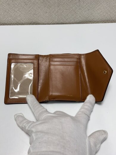 商品画像：3つ折り財布/レザー/BRW/レディース/34S1GNME6B 4