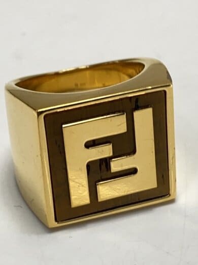 商品画像：リング/--/18号/GLD/メンズ 4