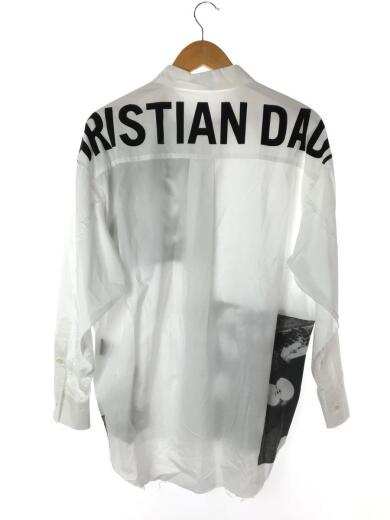 画像：CHRISTIAN DADARESTIR別注/Cotton Lawn Print Shirt/長袖シャツ/44/コットン/ホワイト/白2