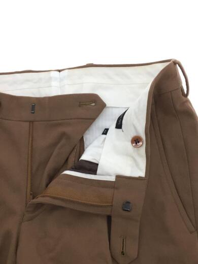 画像：UNITED ARROWSフランネル2ボタンスーツ/44/ウール/キャメル/サイドベント/裾シングル6