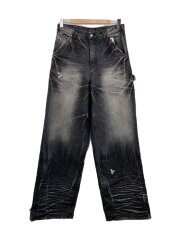 WASHED GREY WIDE BAGGY JEANS/EMOSTANCECLUB/--/--/GRY/