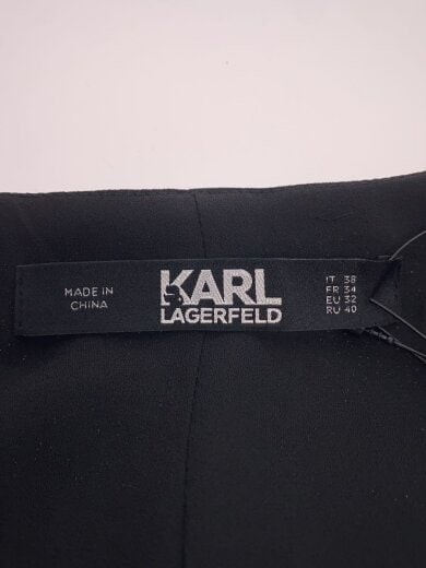 商品画像：長袖ワンピース/32/ポリエステル/BLK 3