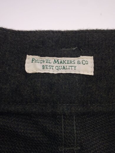 商品画像：C/W Belted 2Tuck Trousers/ボトム/2/ウール/KHK/PMAO-PT09// 4