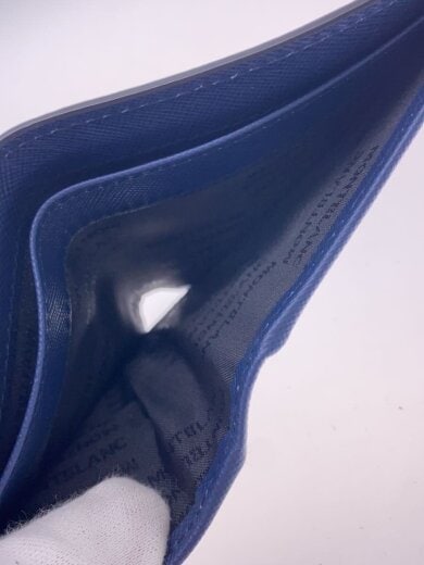 商品画像：2つ折り財布/レザー/BLK/メンズ/1110827 5