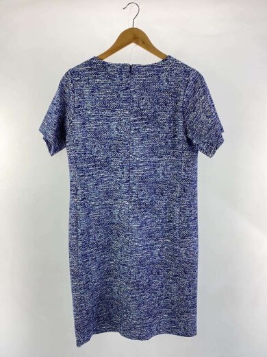 商品画像：半袖ワンピース/38/ポリエステル/BLU/総柄 2