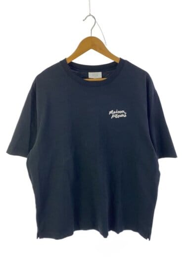 商品画像：HANDWRITING EMBROIDERY OVERSIZET T/L/コットン/BLK/OM00123KJ0119 1