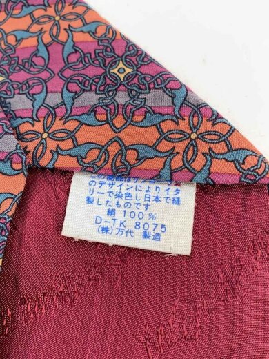 商品画像：ネクタイ/シルク/パープル/総柄/メンズ 4