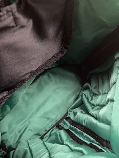 商品画像：コーヒービーンシェイプ/ショルダーバッグ/ナイロン/BLK/無地 6