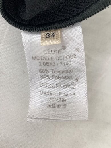 商品画像：ハーフジップ/フィービー期/半袖ブラウス/34/BLK// 4