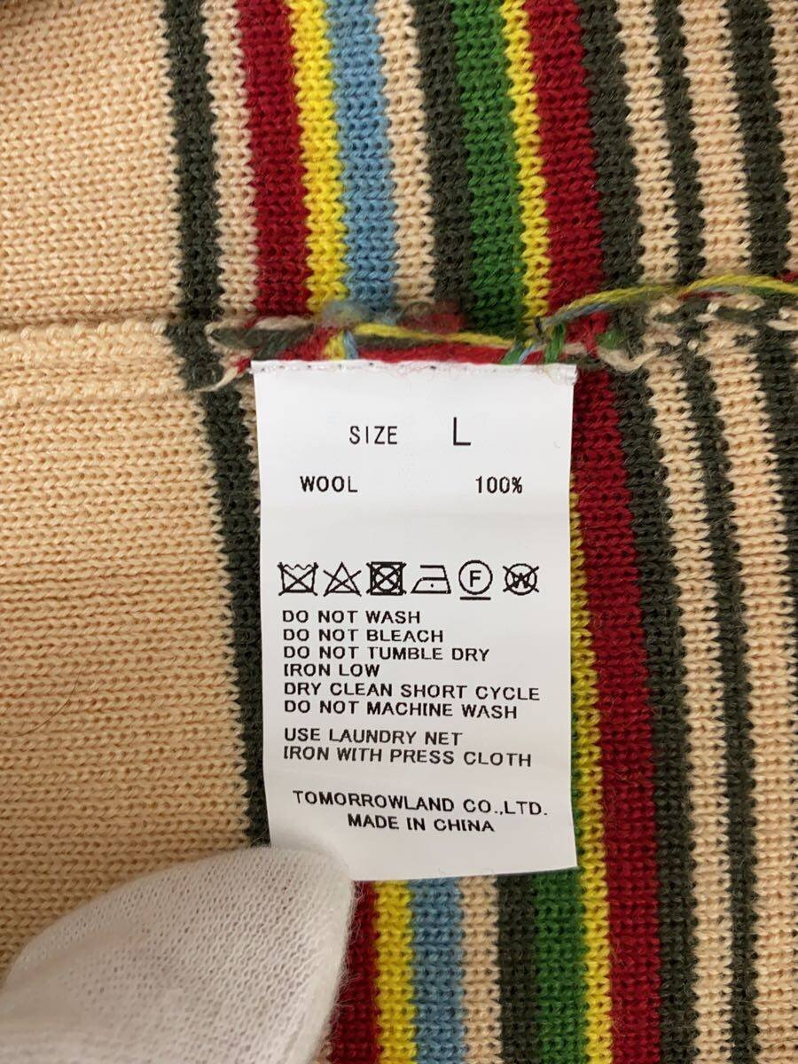 CABaN / ニット・セーター(薄手)/L/ウール/BEG/59-02-84-02301