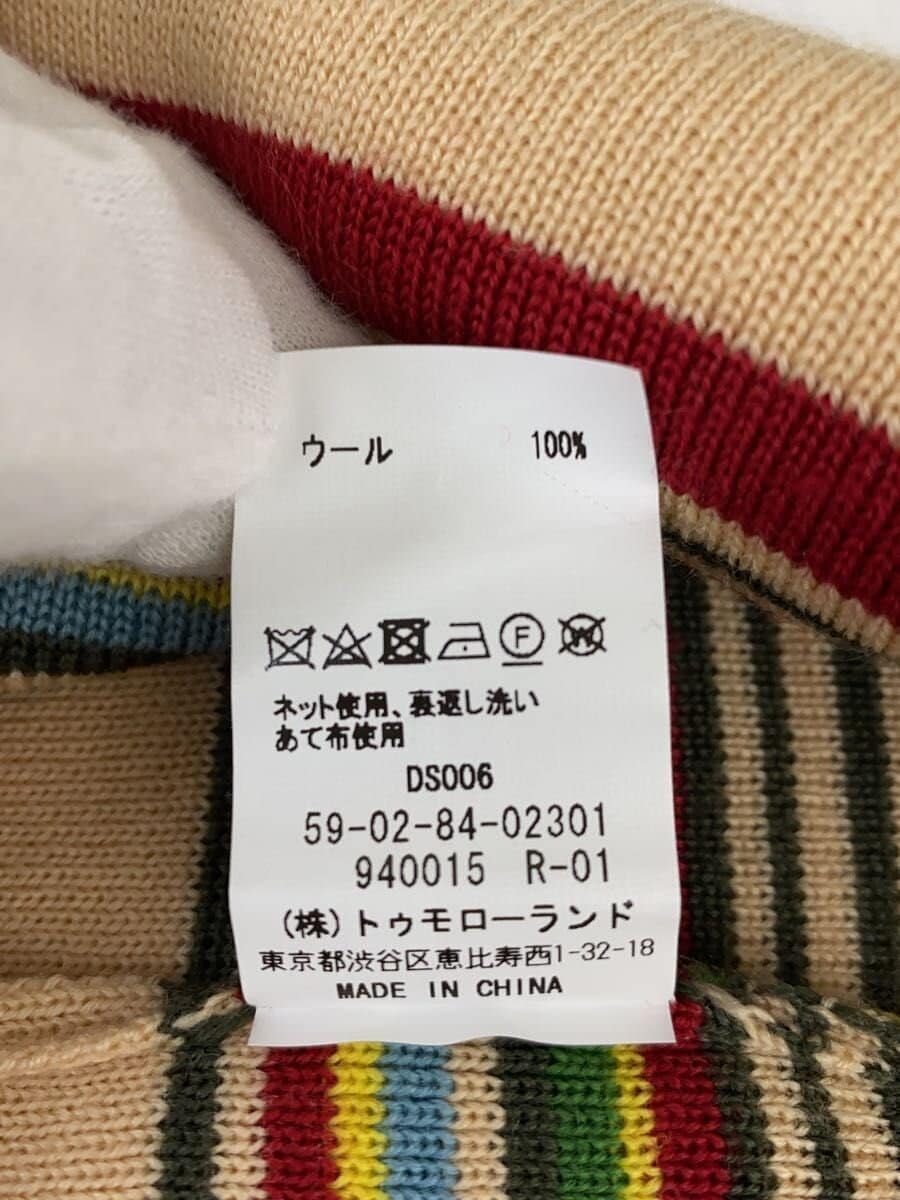 CABaN / ニット・セーター(薄手)/L/ウール/BEG/59-02-84-02301