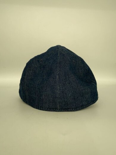 商品画像：キャップ/7 1/4/デニム/NVY/無地/メンズ 3