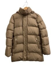 ダウンジャケット/12/ナイロン/BEG
