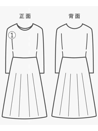 商品画像：半袖ワンピース/38/シルク/ブラック/YCD-14SS-087 6