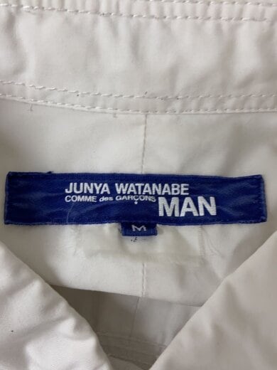 商品画像：長袖シャツ/M/コットン/WHT/WG-B038// 3