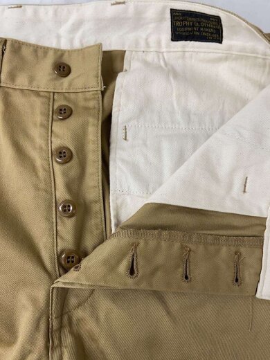 商品画像：トラウザーズ/ボトム/32/コットン/BEG 3