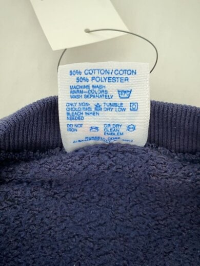 商品画像：スウェット/L/コットン/NVY80S-90S/SUPERSWEATS/鬼フェード/ダメージ 4