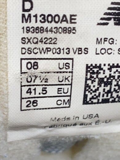 商品画像：M1300/ブラック/Made in USA/26cm/ブラック 5