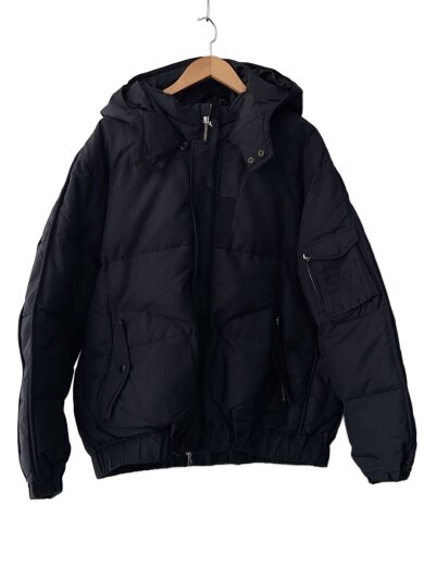 商品画像：ダウンジャケット/XL/ポリエステル/BLK 1