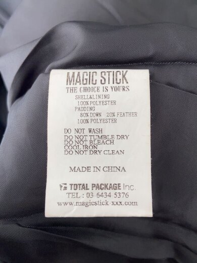 商品画像：ダウンジャケット/XL/ポリエステル/BLK 4