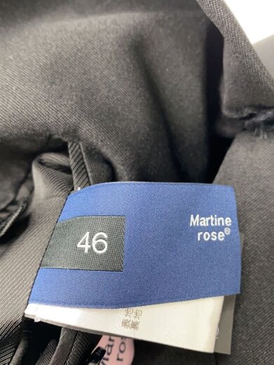 商品画像：MARTINE ROSE/テーラードジャケット/46/ポリエステル/BLK/52-07-31-07005　HN 4