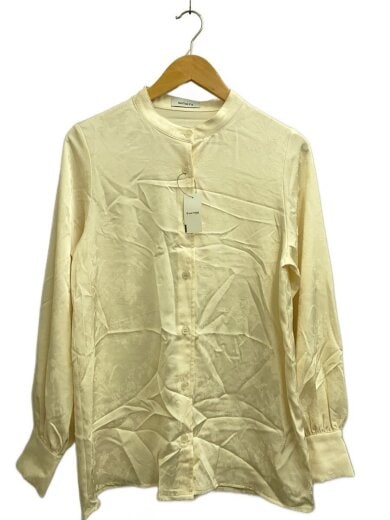 商品画像：長袖ブラウス/--/ポリエステル/WHT/01-tp002-22-03 1