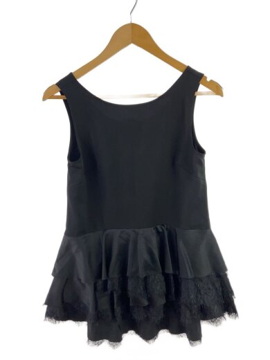 商品画像：ノースリーブブラウス/38/ポリエステル/BLK/37162-KATFI424U 1