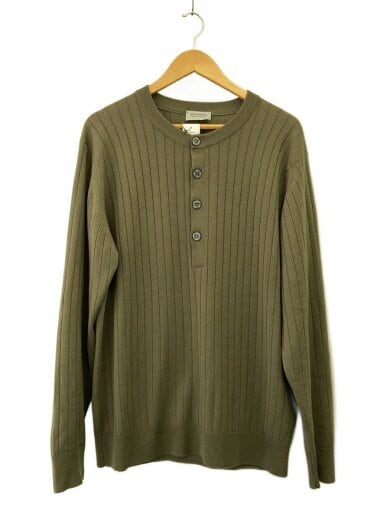 商品画像：ニット・セーター(薄手)/XL/ウール/KHK 1