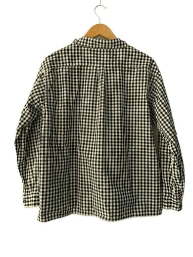 商品画像：EMON/長袖ブラウス/--/コットン/BLK/チェック/EMM-HN-SHKT003-V0 2