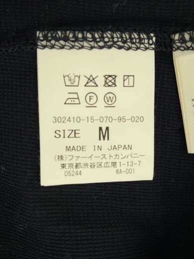 商品画像：長袖ブラウス/M/コットン/NVY/302410-15-070-95-020 4