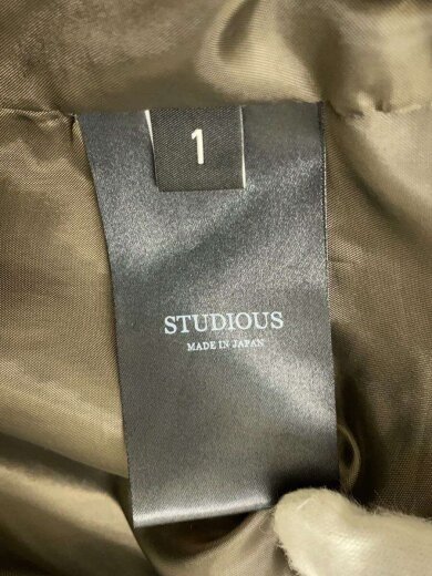 商品画像：ジャケット/1/ポリエステル/カーキ/109453004 4