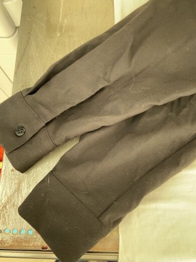 商品画像：長袖シャツ/L/ポリエステル/ブラック 6