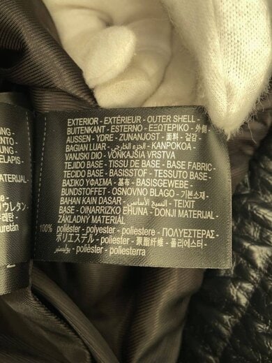 商品画像：ZARA/レザージャケット・ブルゾン/M/フェイクレザー/BLK 4