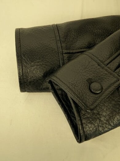 商品画像：ZARA/レザージャケット・ブルゾン/M/フェイクレザー/BLK 5