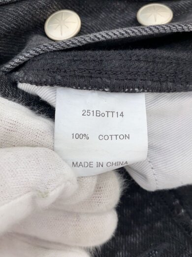 商品画像：ショートパンツ/S/デニム/BLK/251BOTT14// 5