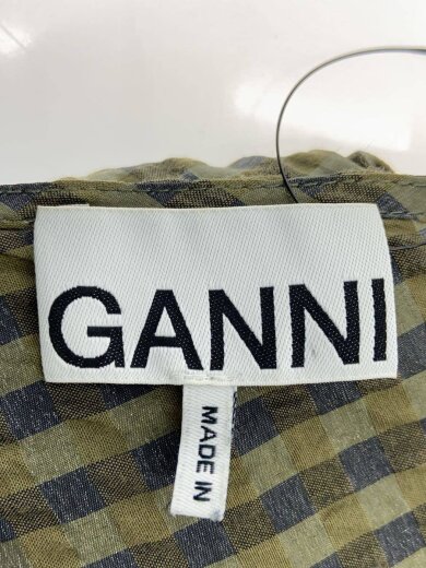 商品画像：長袖ワンピース/34/ポリエステル/KHK/チェック/1964 3